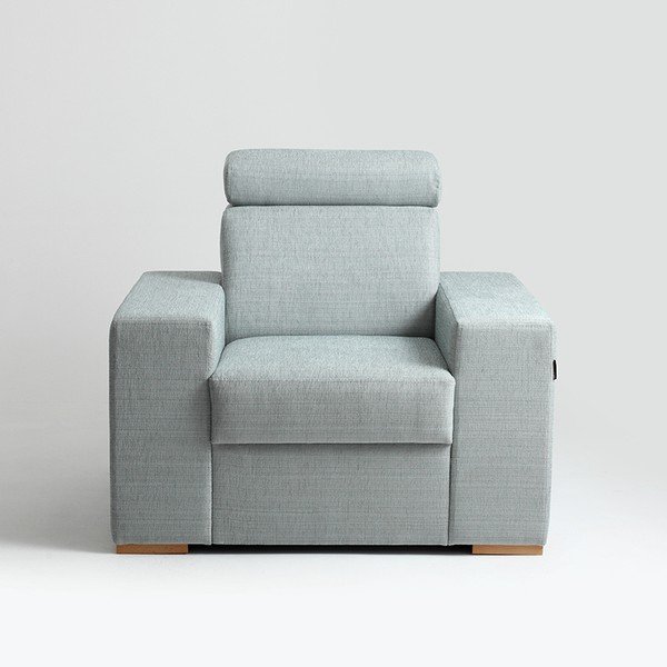 Pilkas fotelis Custom Form Atlantica