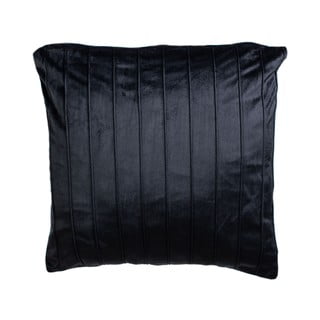 Juoda dekoratyvinė pagalvėlė JAHU collections Stripe, 45 x 45 cm