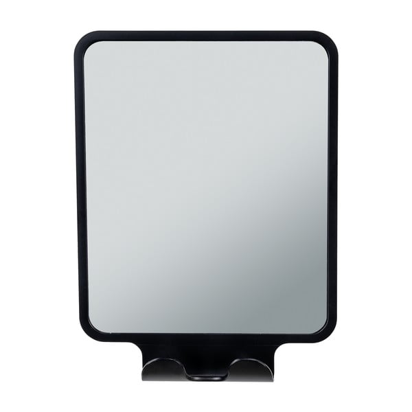 Kosmetinis veidrodis su laikikliu 14x19.5 cm Quadro Black – Wenko