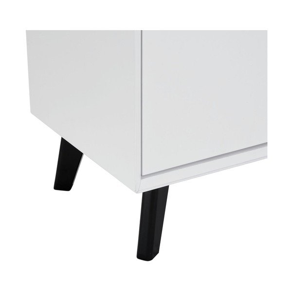 Vitrina baltos spalvos 110x180 cm Lyon – Furnhouse-image-4