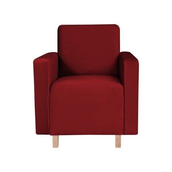 Raudonas fotelis Kooko Home Massimo-image-1