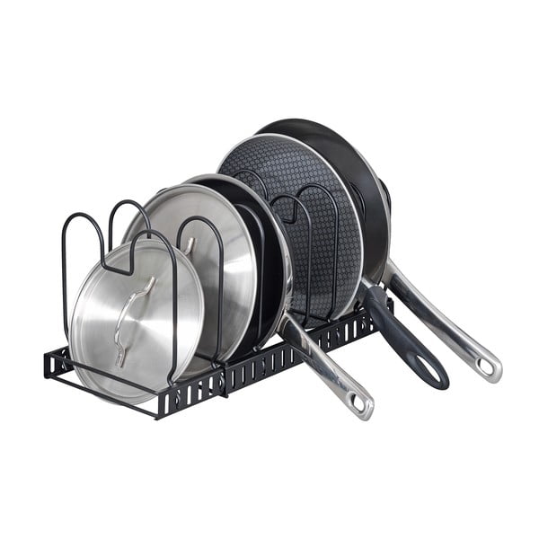 Juodas virtuvės reikmenų stovas "Wenko Basic-image-2