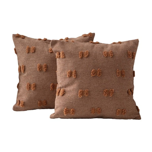 Dekoratyviniai pagalvių užvalkalai 2 vnt. 43x43 cm Tuffet – Mioli Decor