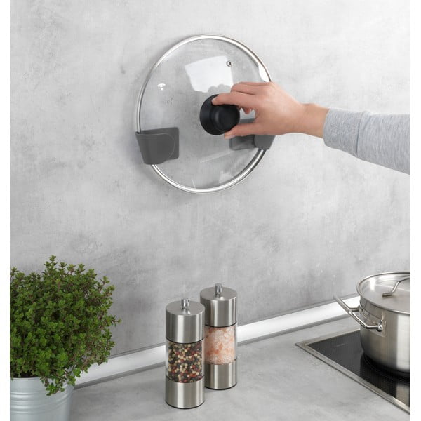 Savaime prisitvirtinančių plastikinių dangtelių laikikliai, 8 vnt. - Wenko-image-1