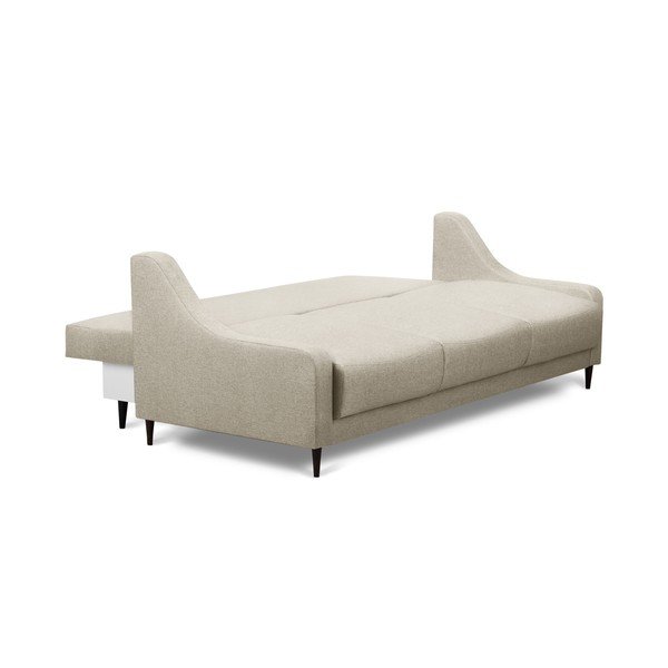 Smėlio spalvos sofa-lova su dėže Mazzini Sofas Ancolie, 215 cm-image-2