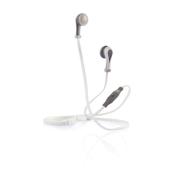 Ausinės "XD Design Oova Mic" pilkos/baltos spalvos