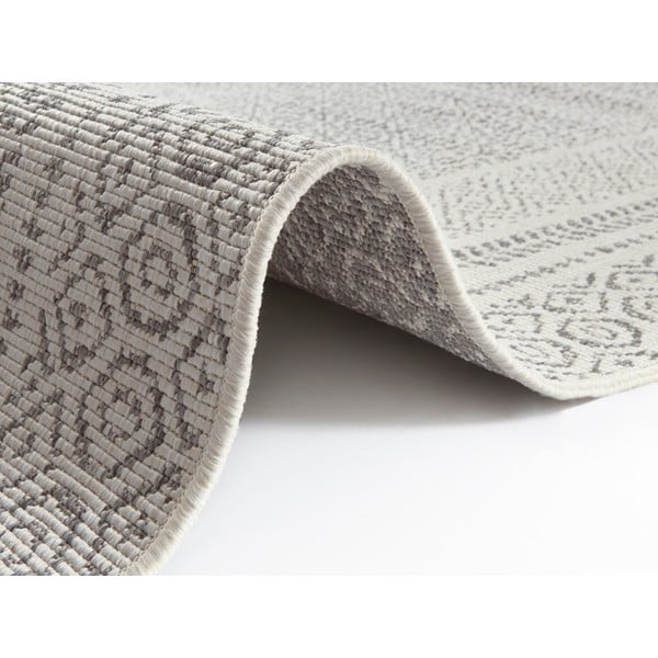 Pilkai baltas dvipusis lauko kilimas Ragami Berlin, 120 x 170 cm-image-3