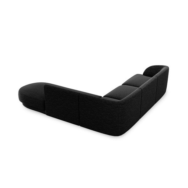 Antracito spalvos kampinė sofa Miley - Micadoni Home-image-4