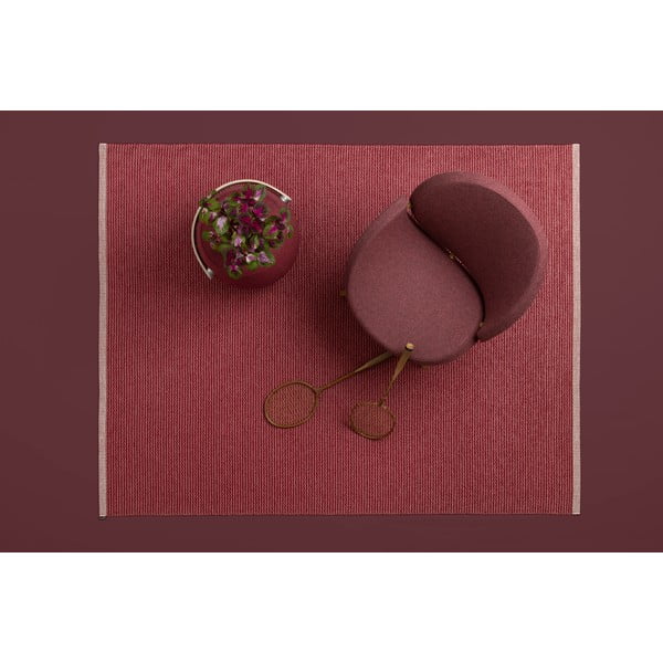 Raudonos spalvos lauko kilimas 60x150 cm Mono Blush – Pappelina-image-1