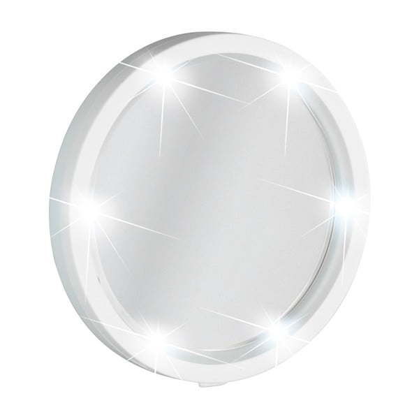 Sieninis didinamasis veidrodis su LED apšvietimu "Wenko Travel
