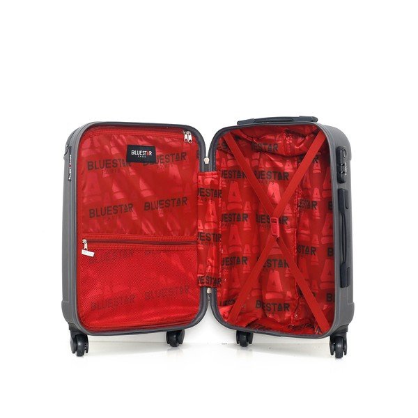 Bluestar San Diego Grey 4 ratų bagažas-image-3