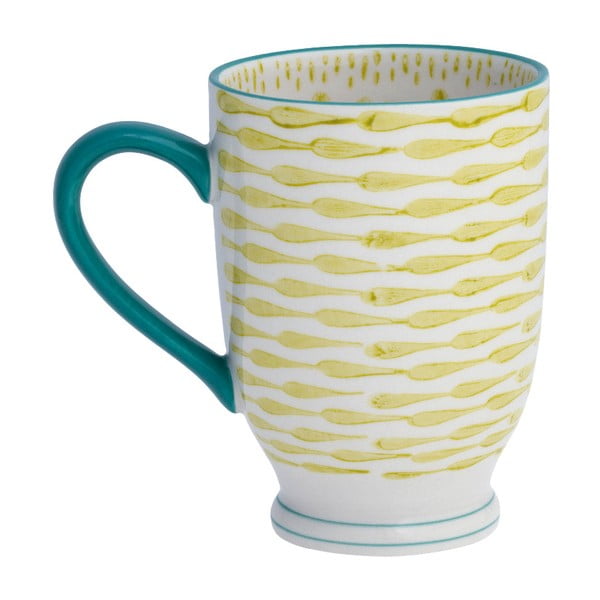Geltonos spalvos keramikos puodelis Brandani Ginger