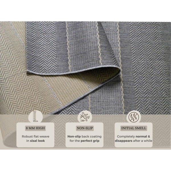 Pilkas lauko kilimas Hanse Home Sunshine, 80 x 300 cm-image-3