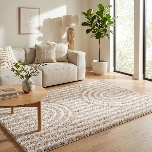 Smėlio spalvos kilimas 120x170 cm Axis – ESTE-image-1