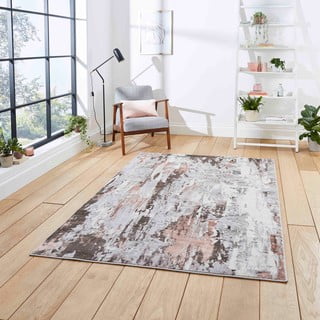 Kilimas rožinės spalvos/šviesiai pilkos spalvos 200x290 cm Apollo – Think Rugs