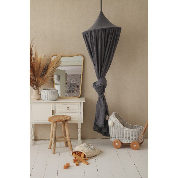 Pilkas baldakimas Anthracite and Gold - Moi Mili-image-2