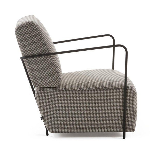 Krėslas pilkos spalvos Gamer – Kave Home-image-2