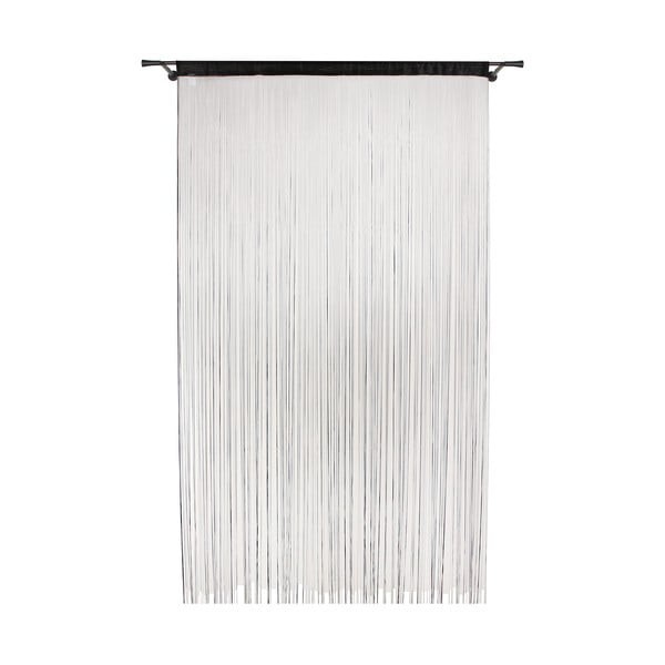 Užuolaida juodos spalvos durims 100x200 cm String – Mendola Fabrics