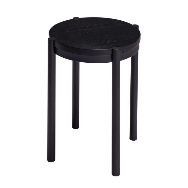 Taburetė juodos spalvos Oto – Hübsch-image-2