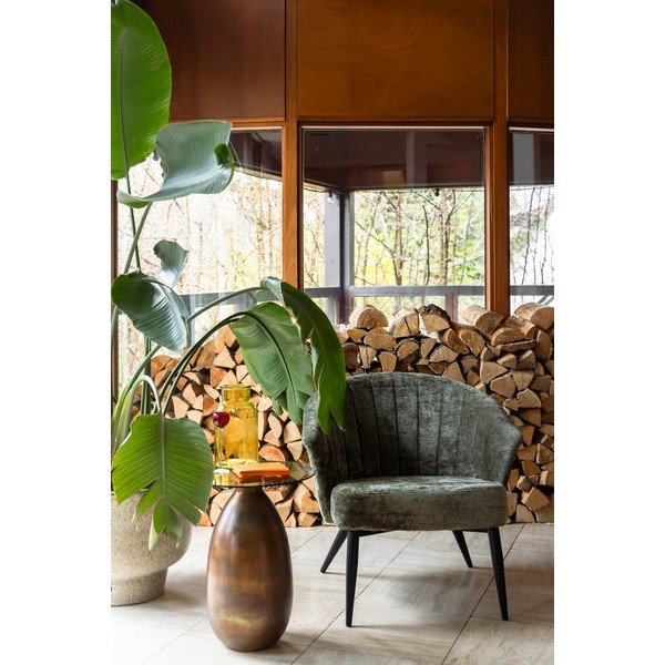 Žalios spalvos krėslas Georgia – Dutchbone-image-1