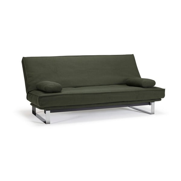 Tamsiai žalia sofa-lova su nuimamu užvalkalu Inovacijos Minimum Twist Dark Green