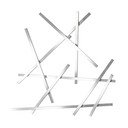 Sidabrinės spalvos iš metalo sieninė lentyna 79 cm Matches – Spinder Design