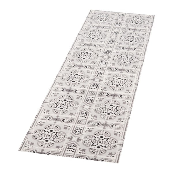 Pilkas kilimas Zala Living Cook & Clean Tile, 45 x 140 cm-image-1