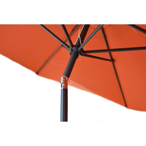 Oranžinis skėtis ø 300 cm - Rojaplast-image-1