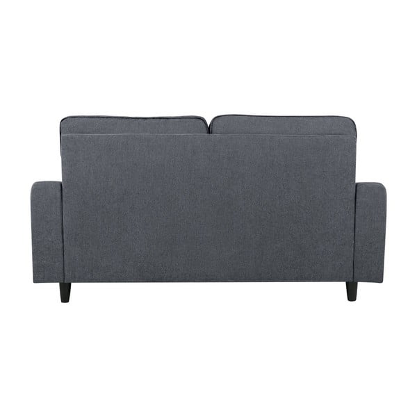 Tamsiai pilka trijų vietų sofa "Kooko Home Salsa-image-4