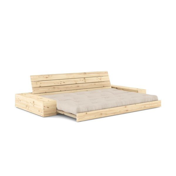 Sulankstoma sofa smėlio spalvos 244 cm Base – Karup Design-image-4