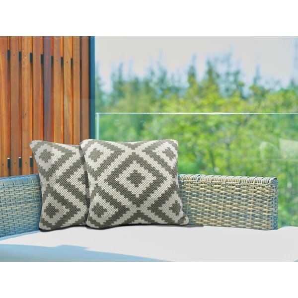 Lauko pagalvė iš perdirbto plastiko Green Decore Ava, 45 x 45 cm-image-3