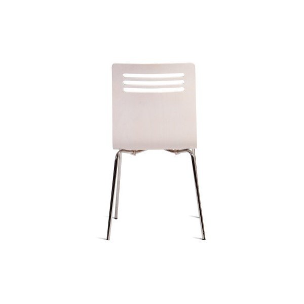 Balta kėdė su buko medienos sėdyne Charlie Pommier Comfort-image-3