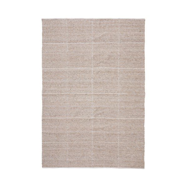 Smėlio spalvos iš perdirbto pluošto lauko ir vidaus kilimas 200x300 cm Nailan – Kave Home