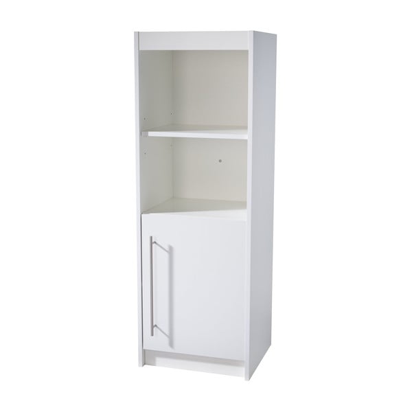 Baltos spalvos vaikiška knygų spinta 43x126x38,5 cm Maren – Roba