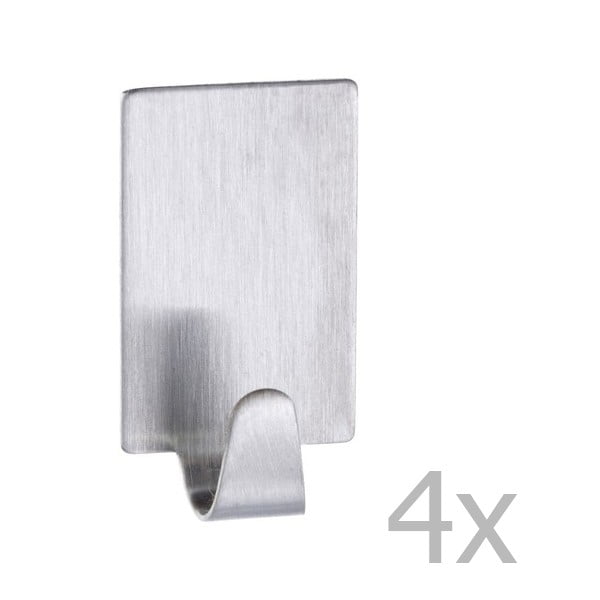 4 nerūdijančio plieno kabliukų rinkinys Wenko Hooks-image-1