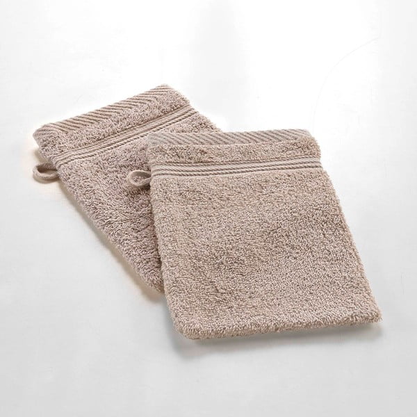 Šviesiai rudos spalvos iš medvilnės plaušinė 15x21 cm Tendresse – douceur d'intérieur