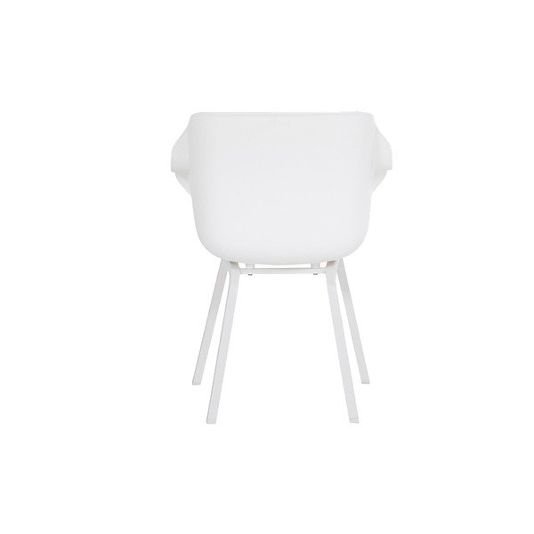Plastikinės sodo kėdės baltos spalvos 2 vnt. Sophie Element – Hartman-image-4