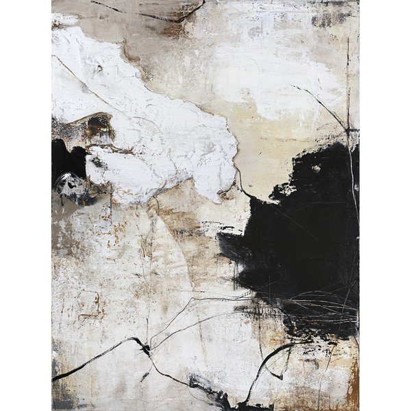 Spausdintas/su rankomis dažytais elementais paveikslas tapyba ant drobės 90x118 cm Reform 1 – Malerifabrikken