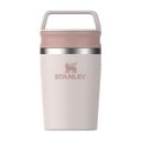 Šviesiai rožinės spalvos iš nerūdijančio plieno termo puodelis 230 ml Café-To-Go Travel Mug Rose Quartz – Stanley