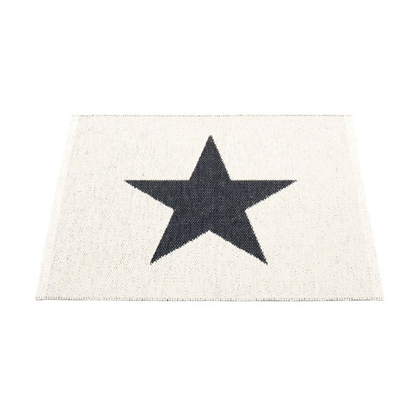 Juodos ir baltos spalvos lauko ir vidaus kilimas 70x90 cm Viggo Black – Pappelina-image-1