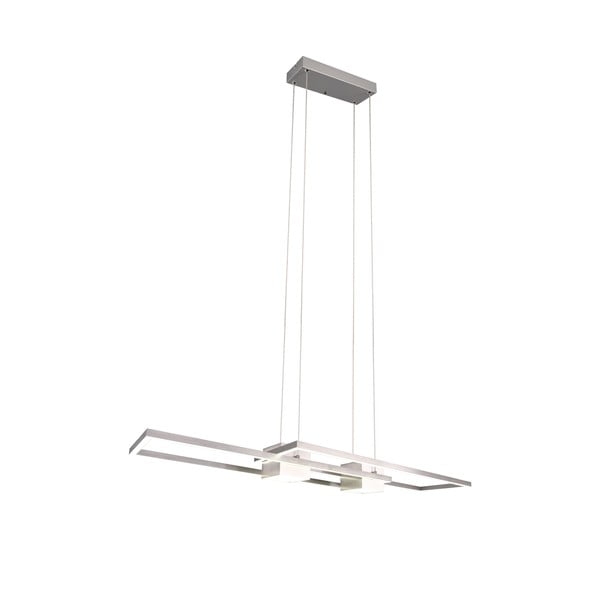 Kabantis šviestuvas sidabrinės spalvos LED su nuotolinio valdymo funkcija/su pritemdymo funkcija Albany – Trio-image-2