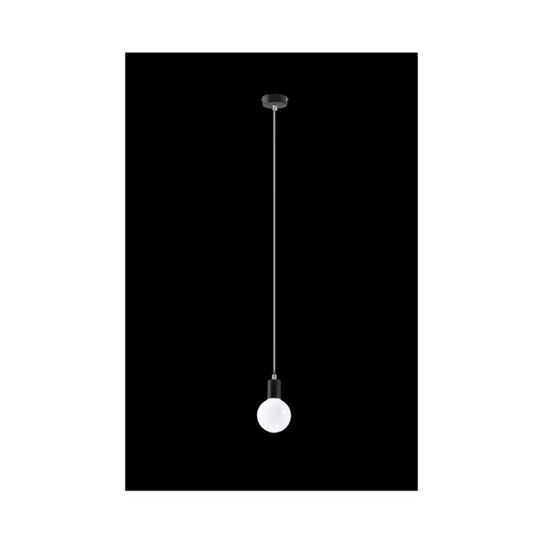 Pilkas pakabinamas šviestuvas Sollux Bombilla-image-2