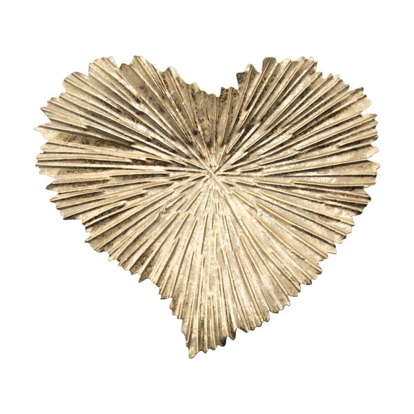 Iš metalo dekoratyvinis padėklas 29x25 cm Heart – Mauro Ferretti