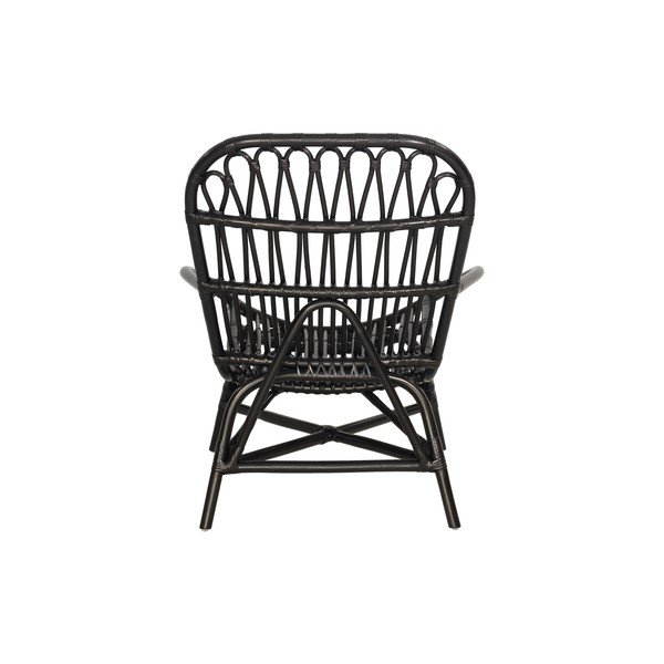 Juodo sodo kėdė iš ratano Bonami Essentials Sara-image-4