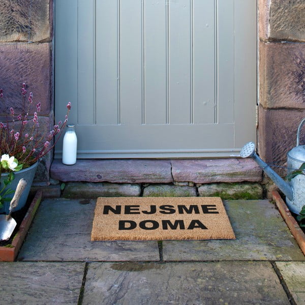 Iš kokoso pluošto grindų kilimėlis 40x60 cm Nejsme Doma – Artsy Doormats-image-4