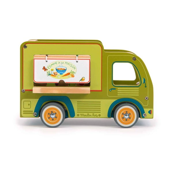 Medinis automobilis La Grande Famille Food Truck - Moulin Roty-image-1