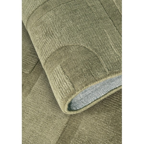 Rankų darbo iš vilnos kilimas žalios spalvos 160x230 cm Alexis – Villeroy&Boch-image-3