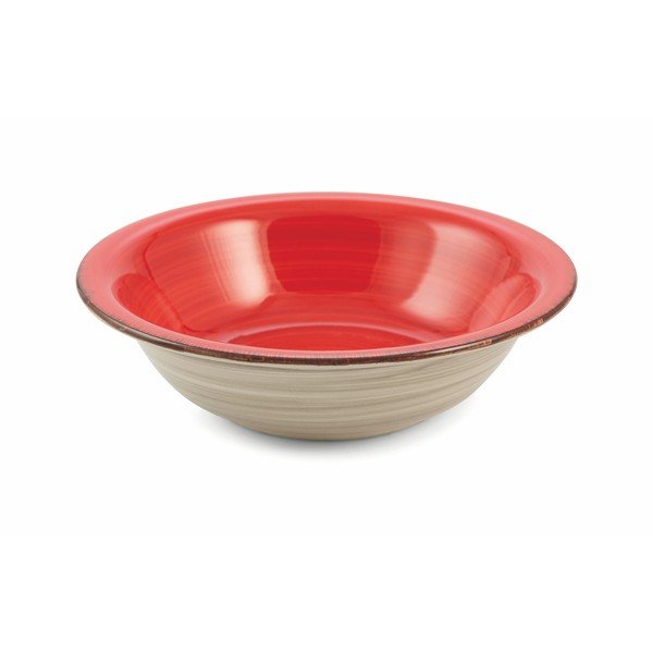 6 bordo raudonos spalvos "Villa d'Este Baita" dubenėlių rinkinys, ø 21,5 cm