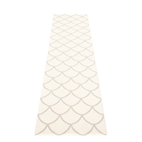 Kreminės spalvos lauko kilimas 70x300 cm Kotte Linen – Pappelina-image-2