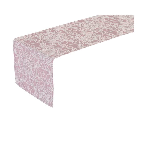 Rožinė staltiesė Unimasa Vintage, 150 x 45 cm
